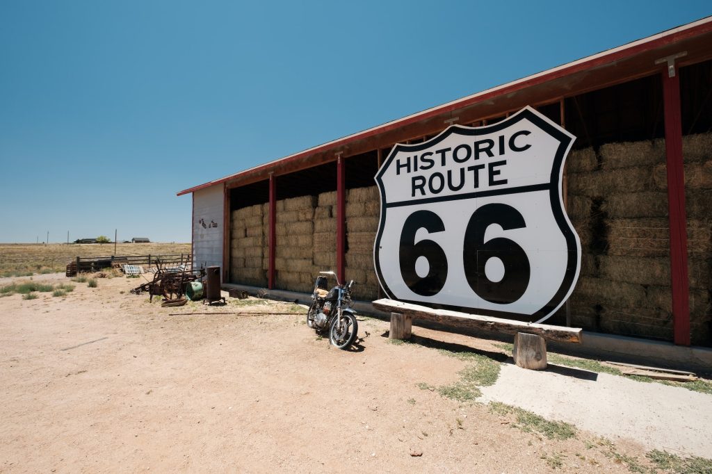 road trip route 66 moto budget